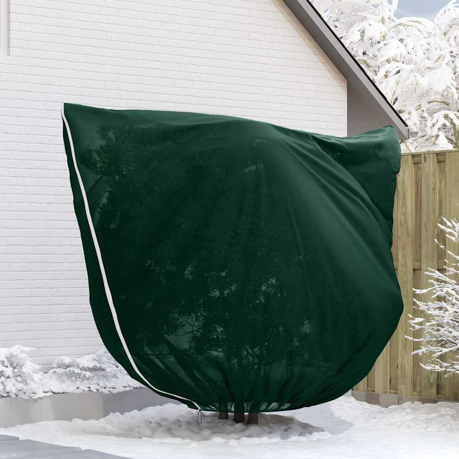 Vorstbescherming Plantenfleece Covers 3 pcs Groen 3.5 x 3.93 m