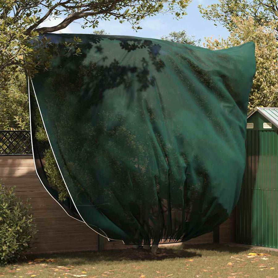 Vorstbescherming Plantenfleece Covers 3 pcs Groen 3.5 x 3.93 m