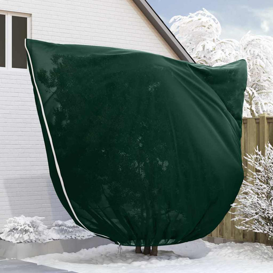 Vorstbescherming Plantenfleece Covers 3 pcs Groen 3.5 x 3.93 m