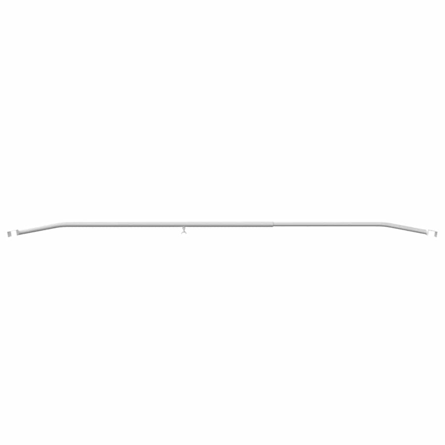 geschikt voor vlak tarpaulin beugel 2 pcs Zilver 130-210 cm