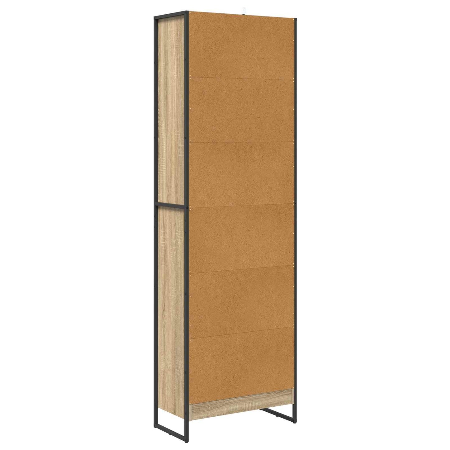 Boekenkast 2 pcs Sonoma 80 x 30 x 155 cm Bewerkt hout