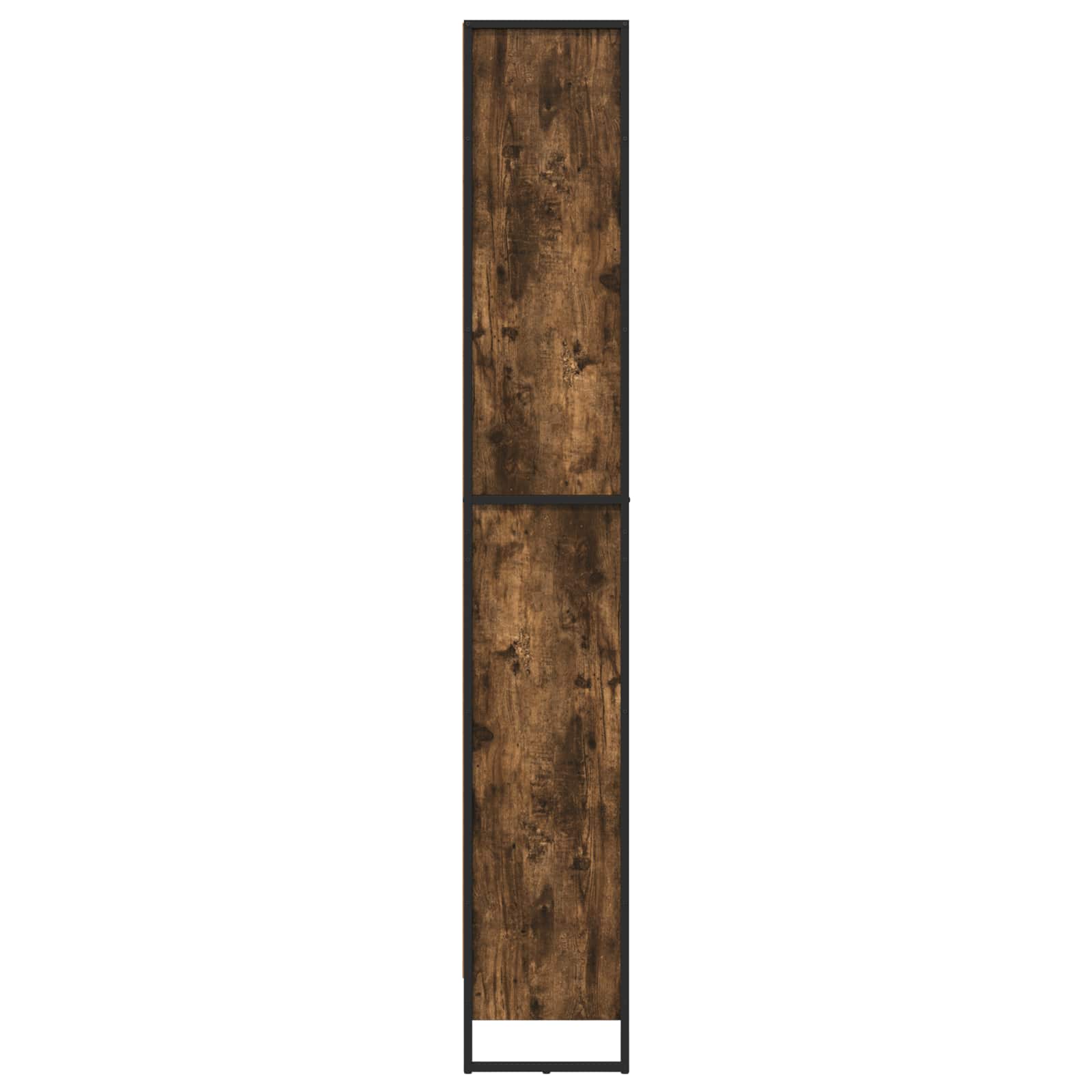 Boekenkast 2 pcs Rook Eik 80 x 30 x 155 cm Bewerkt hout