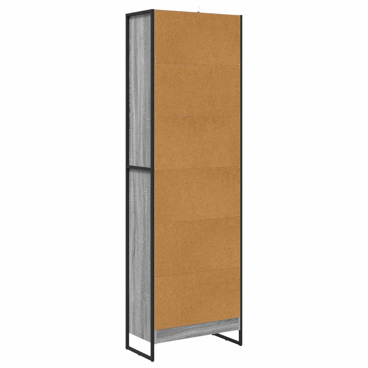 Boekenkast 2 pcs Grijs Sonoma 80 x 30 x 155 cm Bewerkt hout