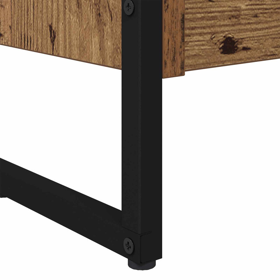 Boekenkast 2 pcs Oud Hout 80 x 30 x 155 cm Bewerkt hout