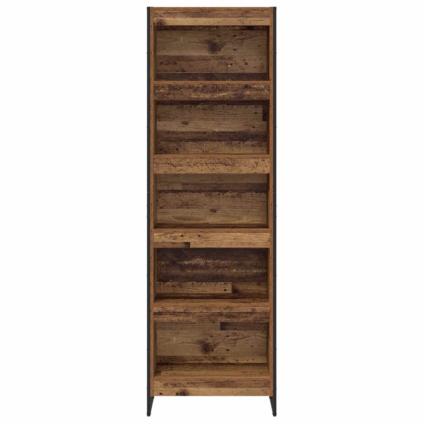 Boekenkast 2 pcs Oud Hout 80 x 30 x 155 cm Bewerkt hout