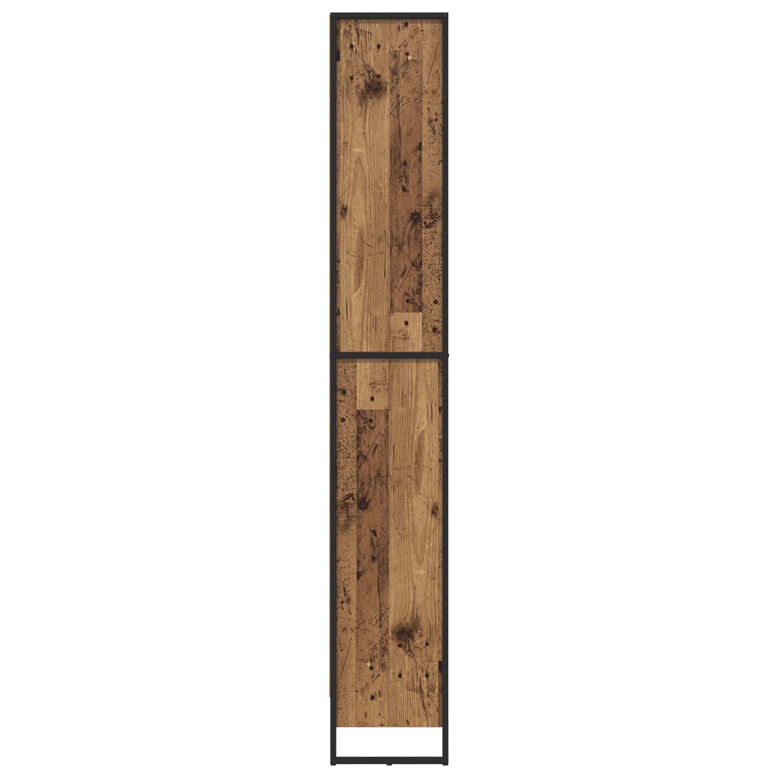 Boekenkast 2 pcs Oud Hout 80 x 30 x 155 cm Bewerkt hout