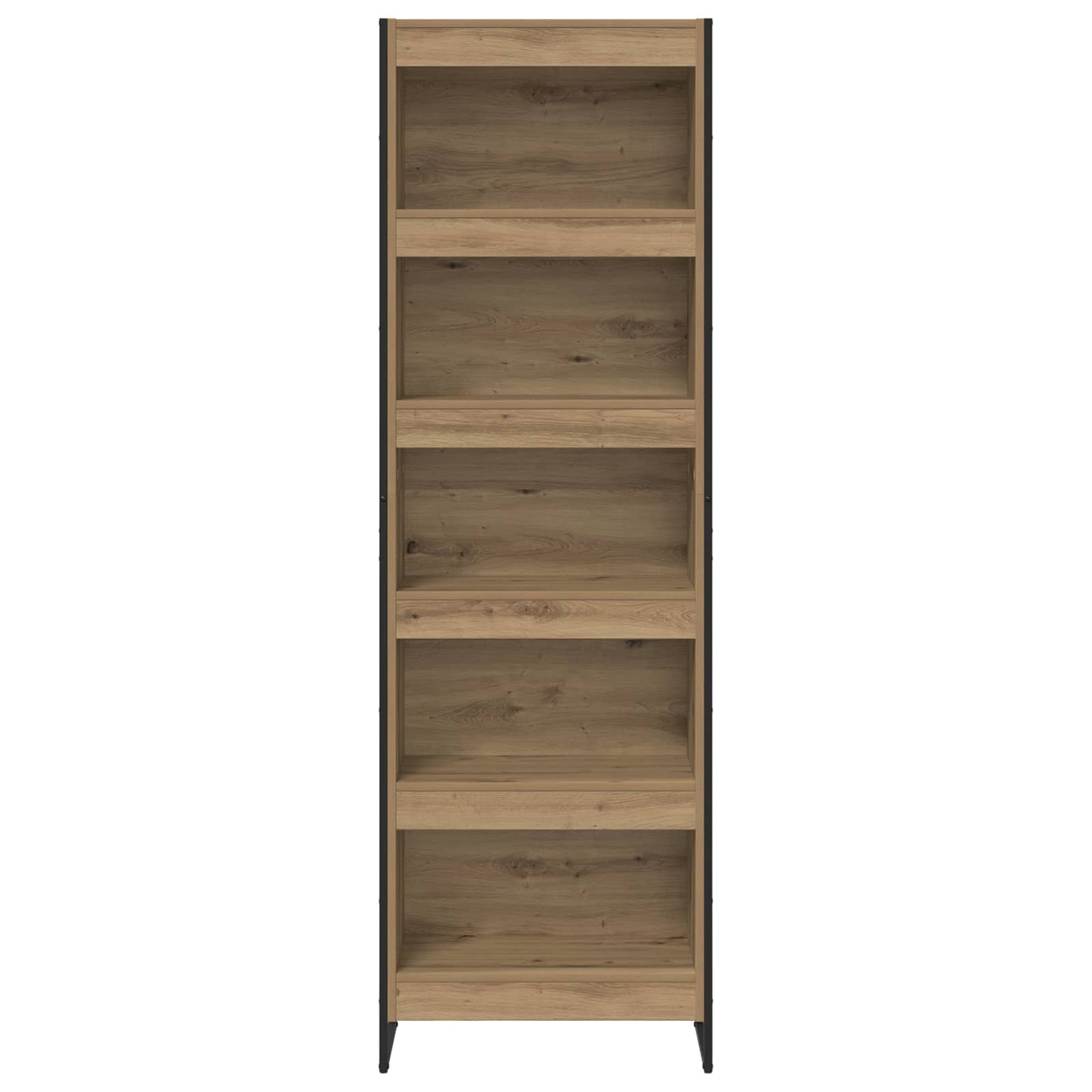 Boekenkast 2 pcs Ambachtelijk eiken 80 x 30 x 155 cm