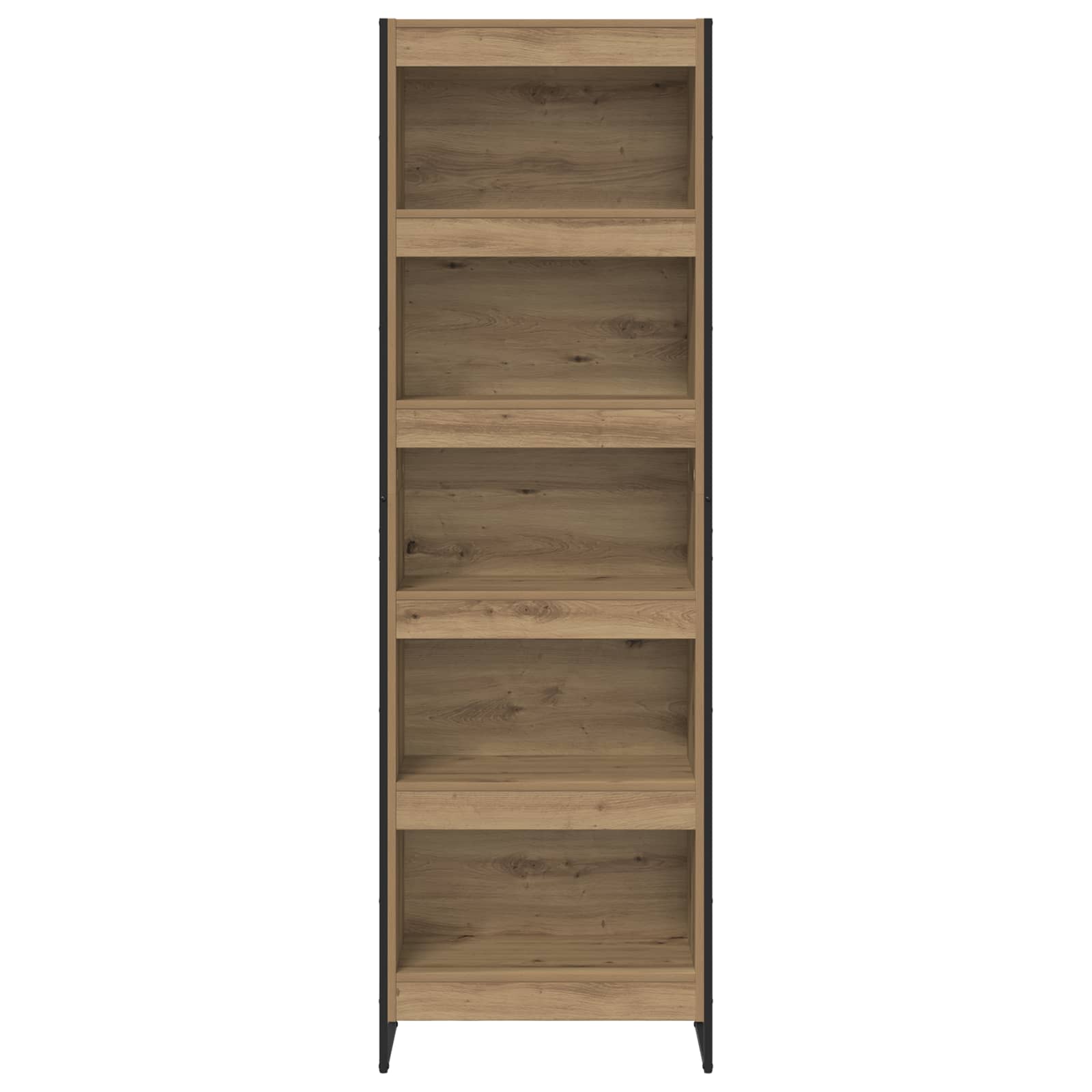 Boekenkast 2 pcs Ambachtelijk eiken 80 x 30 x 155 cm