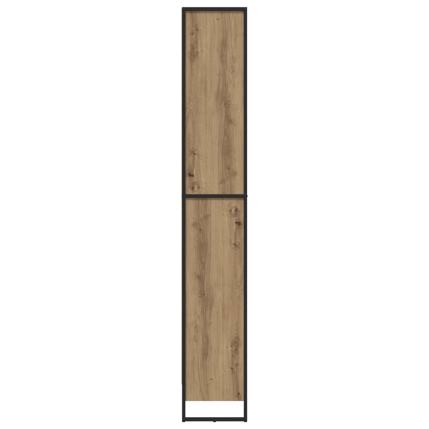 Boekenkast 2 pcs Ambachtelijk eiken 80 x 30 x 155 cm