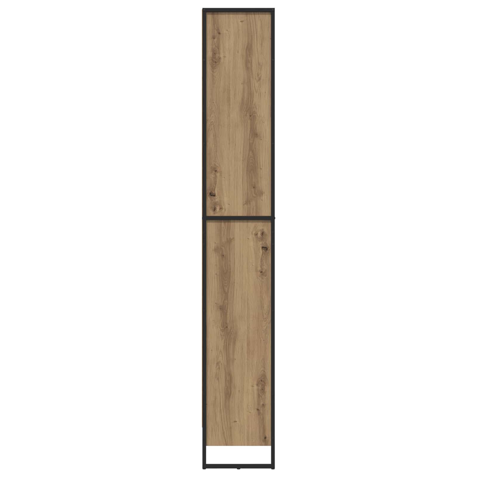 Boekenkast 2 pcs Ambachtelijk eiken 80 x 30 x 155 cm