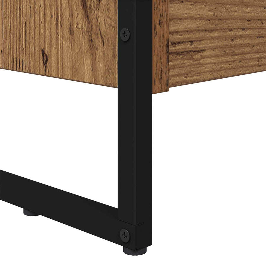 Boekenkast 2 pcs Oud Hout 80 x 30 x 155 cm Bewerkt hout