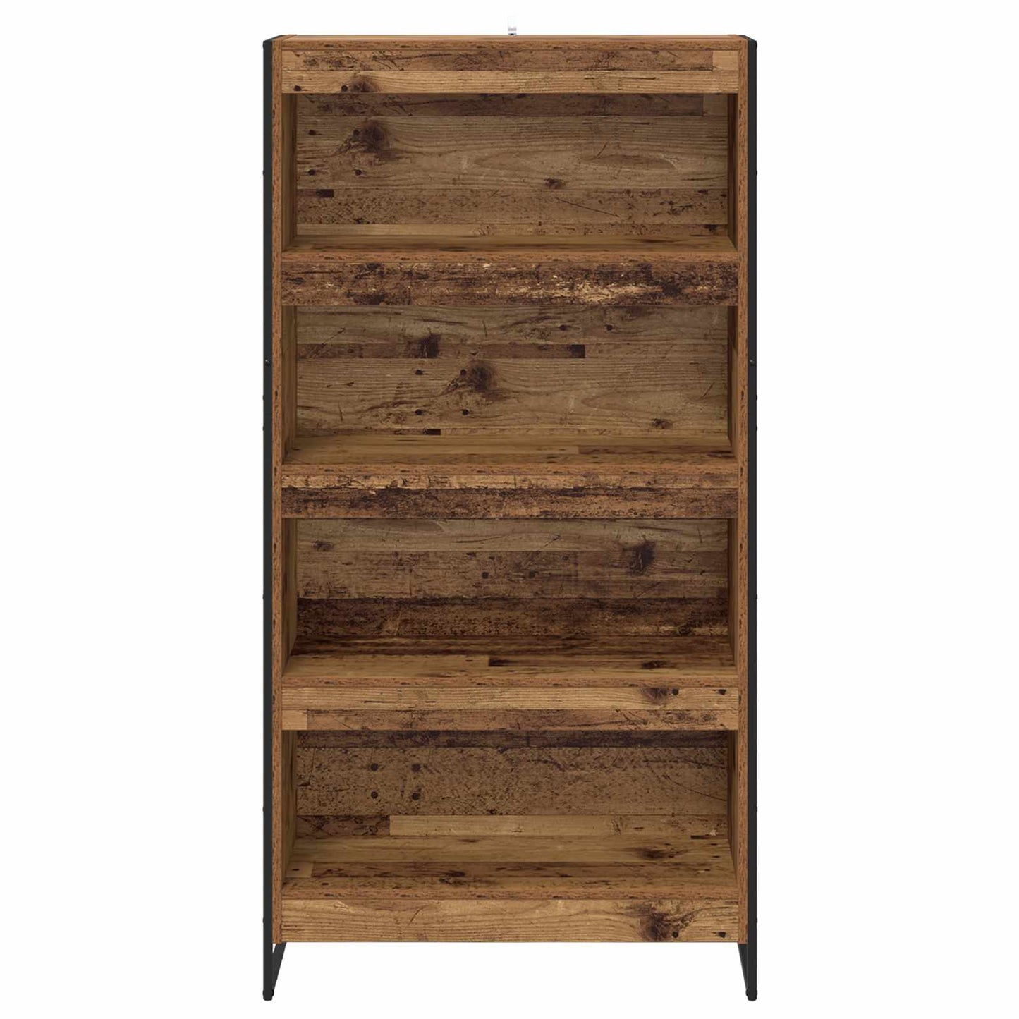 Boekenkast 2 pcs Oud Hout 80 x 30 x 155 cm Bewerkt hout