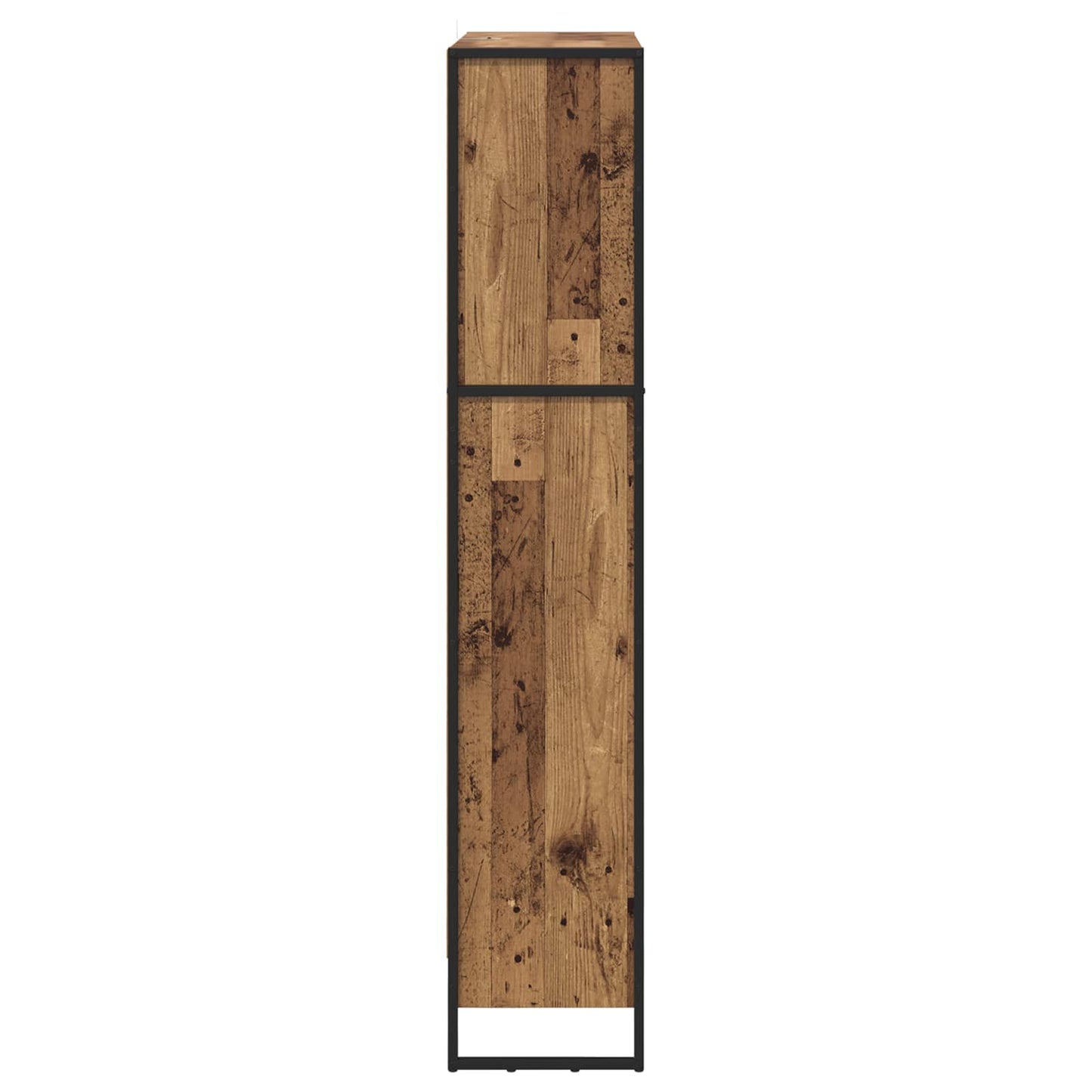 Boekenkast 2 pcs Oud Hout 80 x 30 x 155 cm Bewerkt hout