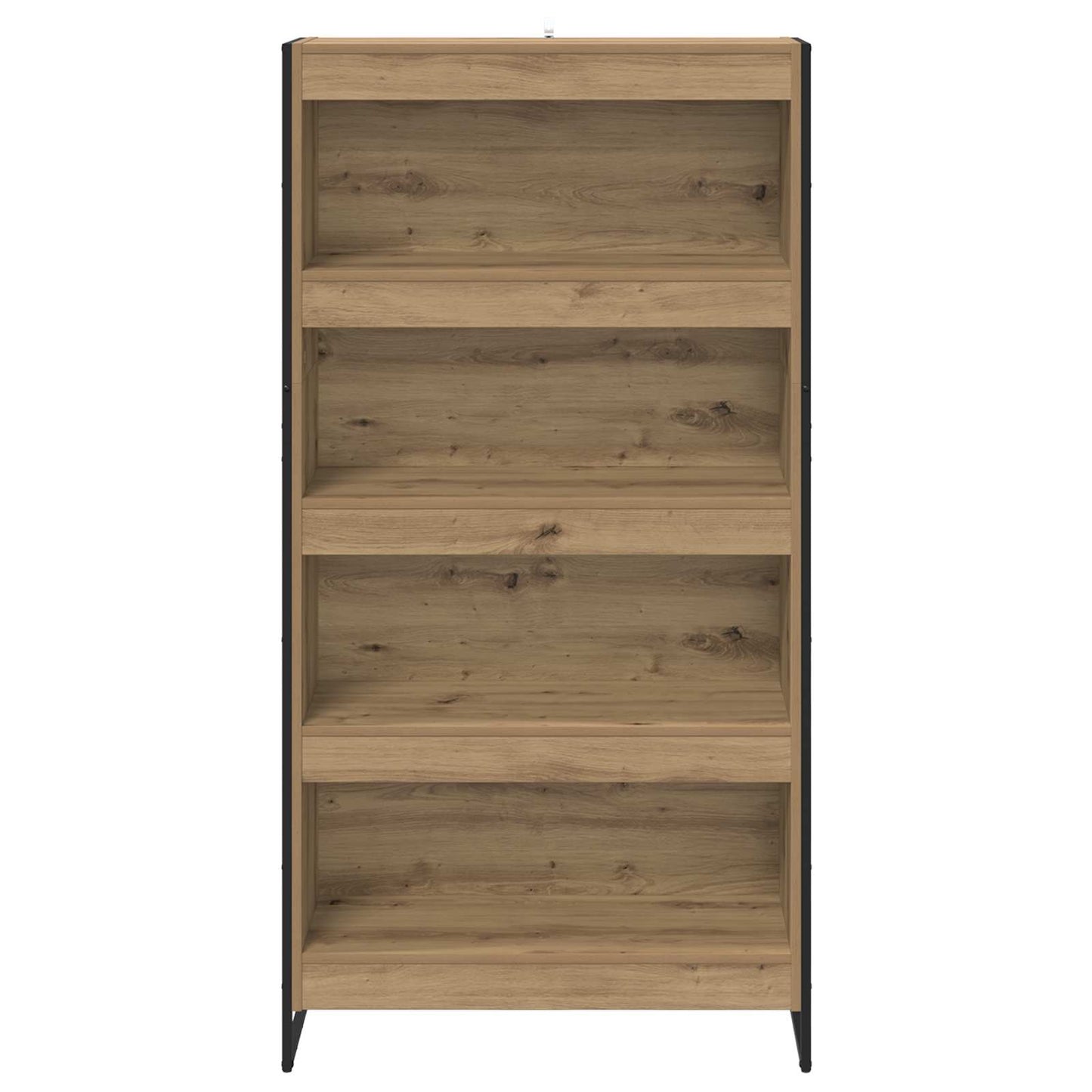 Boekenkast 2 pcs Ambachtelijk eiken 80 x 30 x 155 cm
