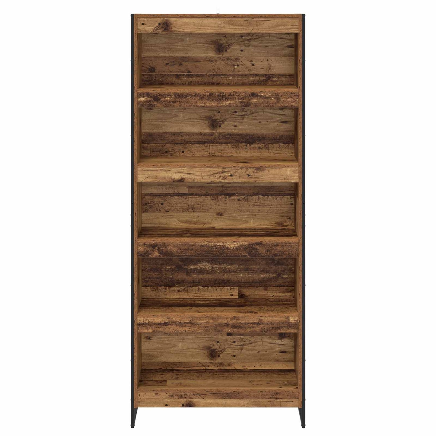 Boekenkast 2 pcs Oud Hout 80 x 30 x 155 cm Bewerkt hout