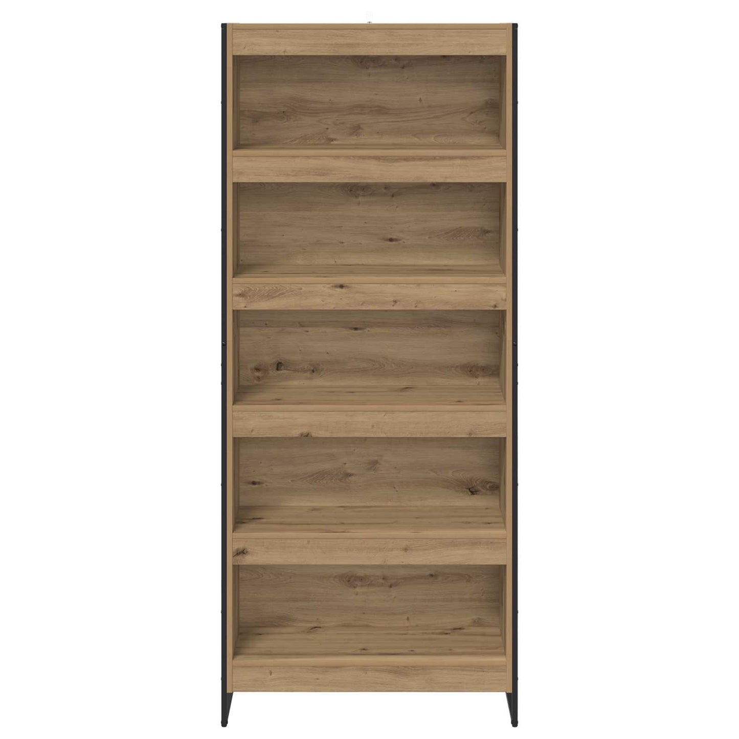 Boekenkast 2 pcs Ambachtelijk eiken 80 x 30 x 155 cm