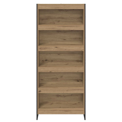 Boekenkast 2 pcs Ambachtelijk eiken 80 x 30 x 155 cm
