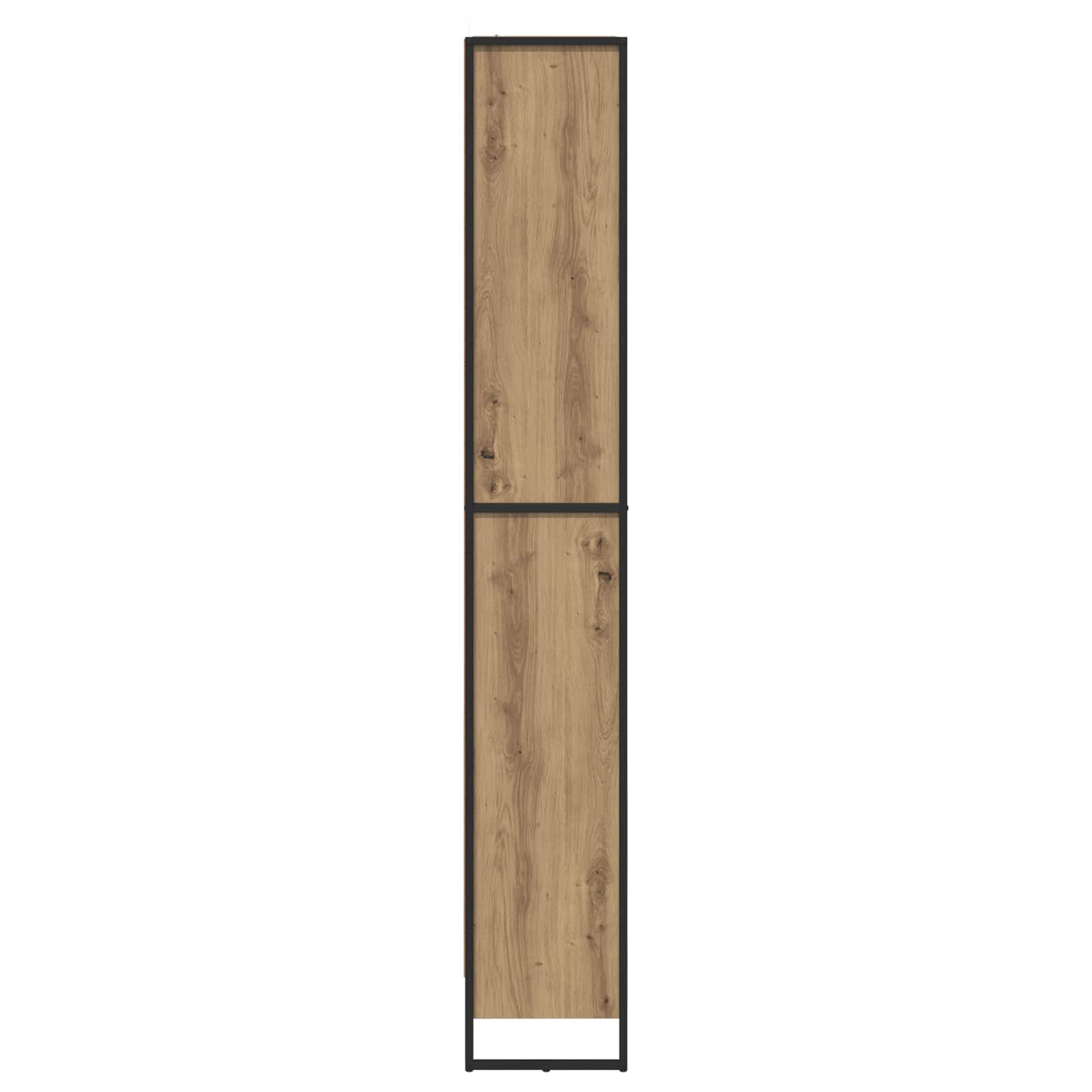 Boekenkast 2 pcs Ambachtelijk eiken 80 x 30 x 155 cm