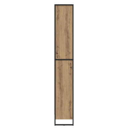 Boekenkast 2 pcs Ambachtelijk eiken 80 x 30 x 155 cm