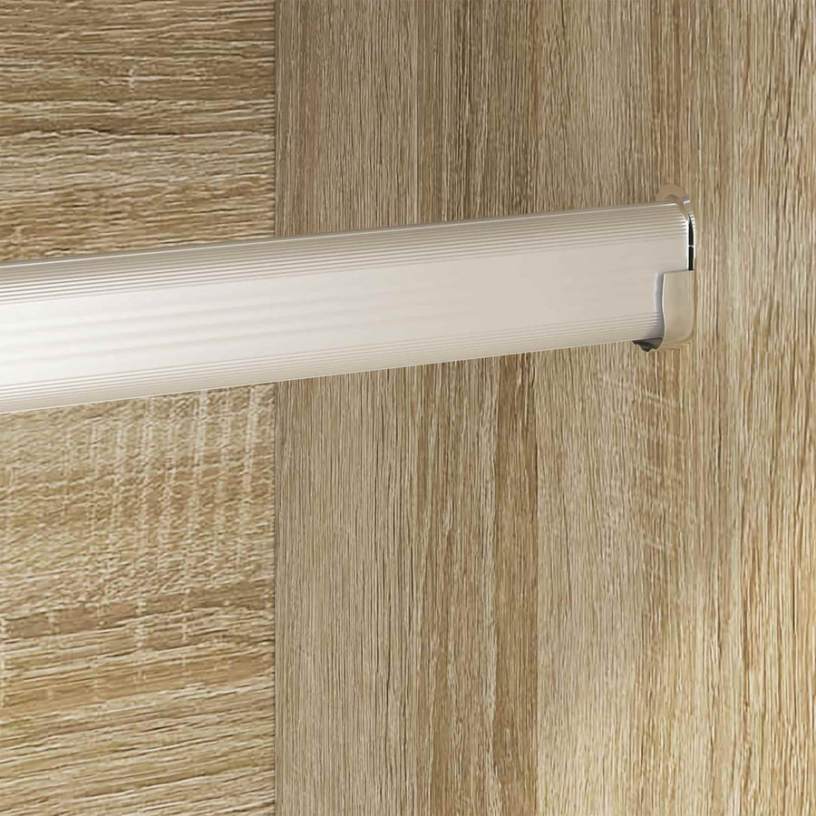 Warderobe met opslag 2 pcs Sonoma 50 x 50 x 200 cm Bewerkt hout