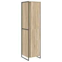 Warderobe met opslag 2 pcs Sonoma 50 x 50 x 200 cm Bewerkt hout