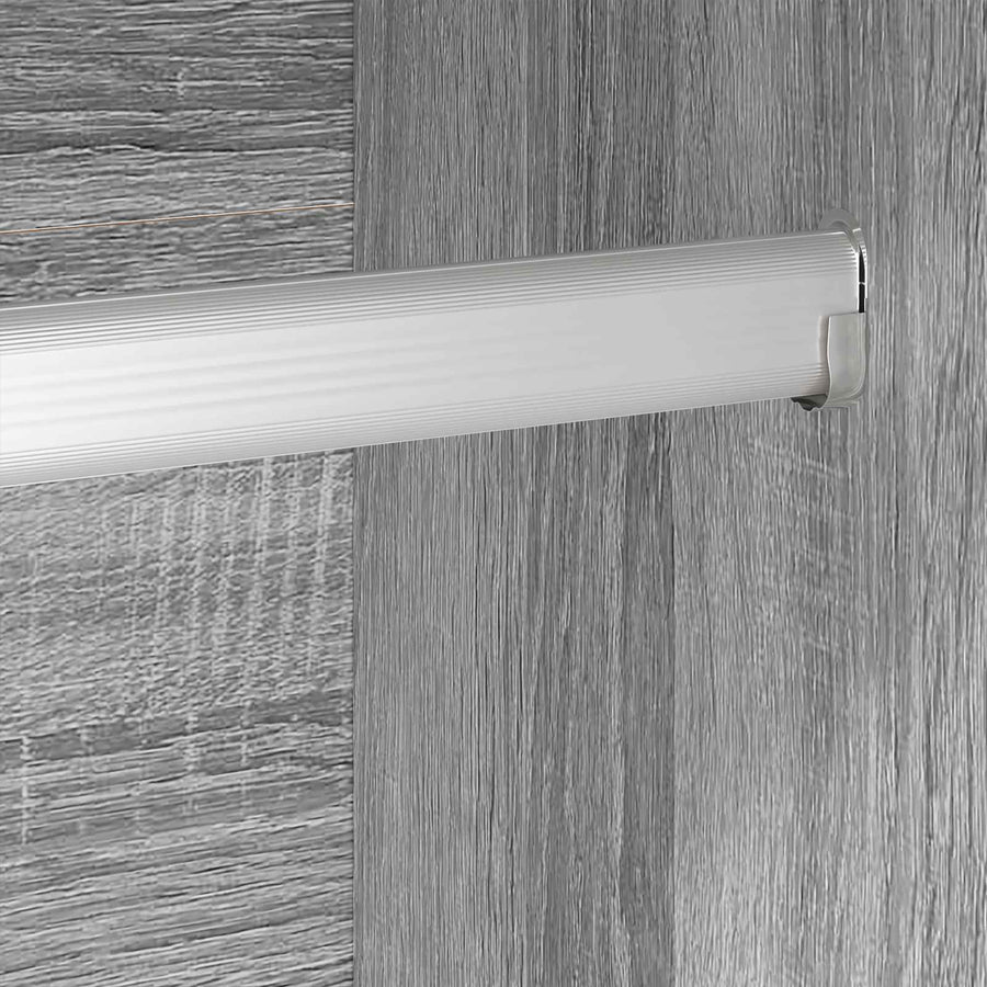 Warderobe 2 pcs Grijs Sonoma 50 x 50 x 200 cm Bewerkt hout