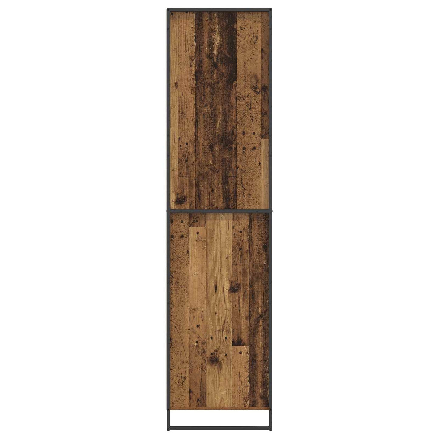 Warderobe 2 pcs Oud Hout 50 x 50 x 200 cm Bewerkt hout