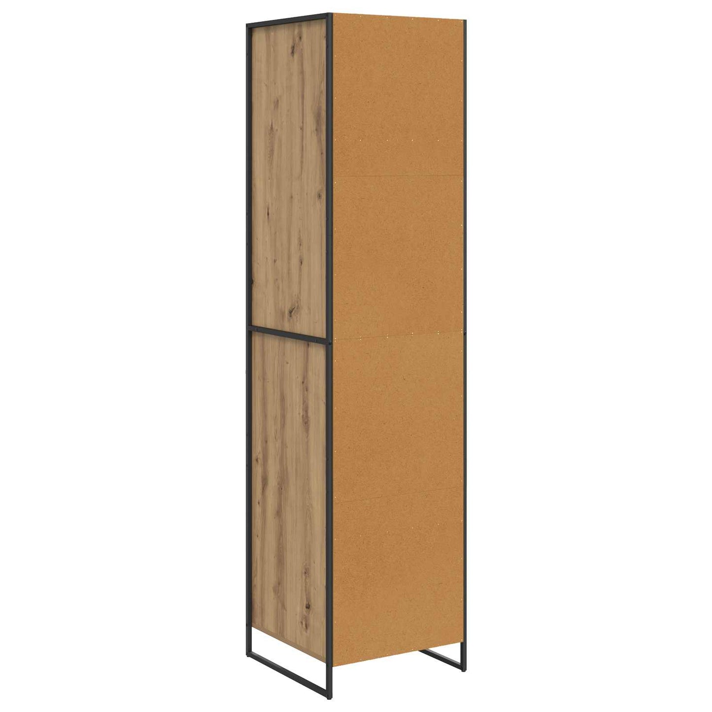 Warderobe met opslag 2 pcs Ambachtelijk eiken 50 x 50 x 200 cm