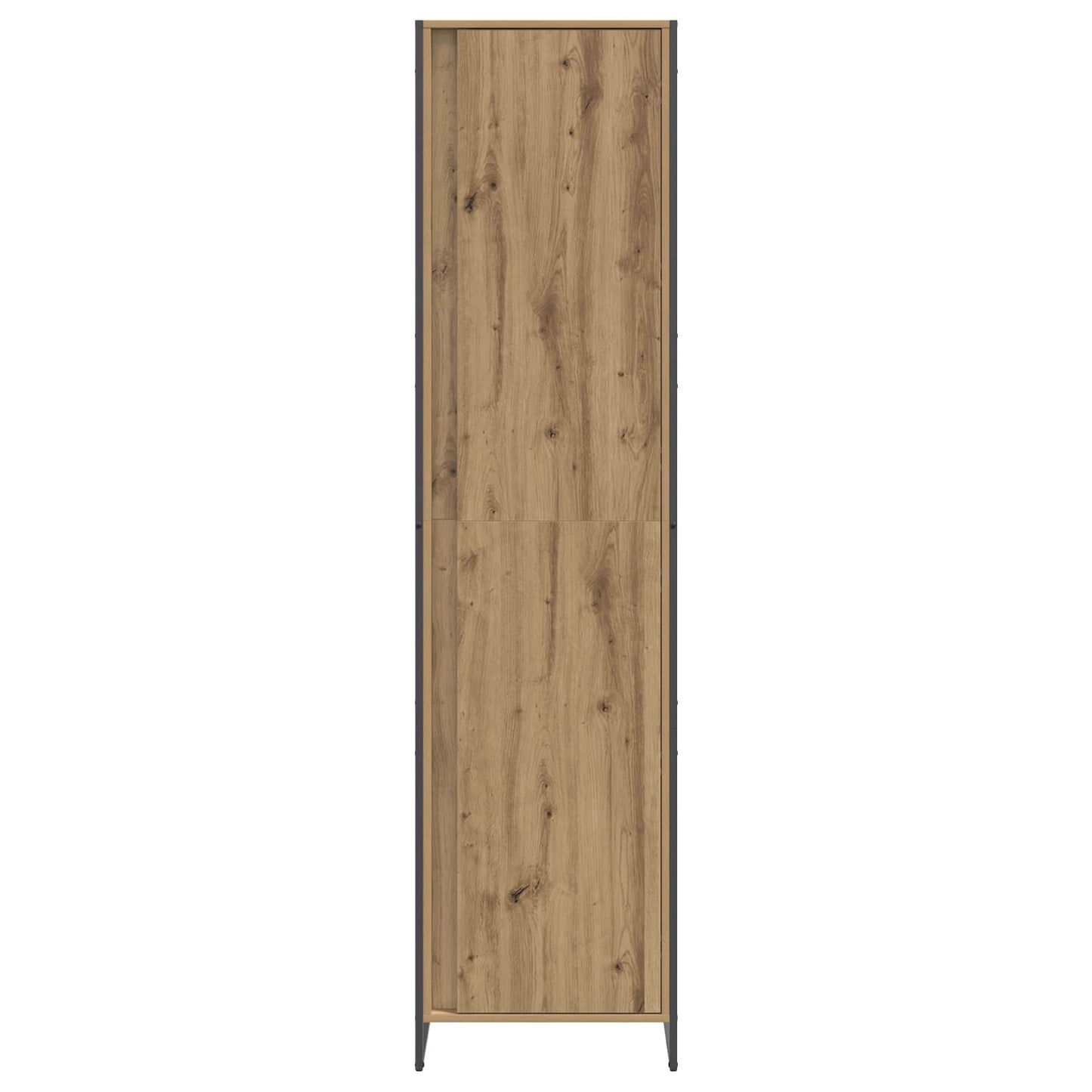 Warderobe met opslag 2 pcs Ambachtelijk eiken 50 x 50 x 200 cm