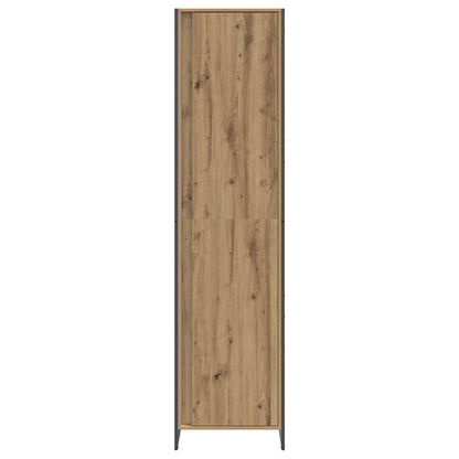 Warderobe met opslag 2 pcs Ambachtelijk eiken 50 x 50 x 200 cm