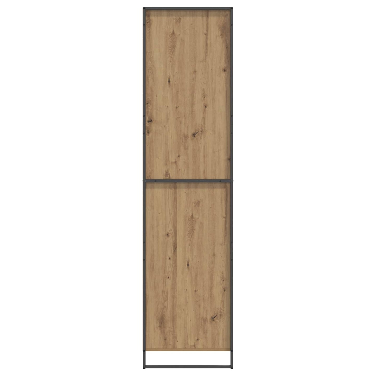 Warderobe met opslag 2 pcs Ambachtelijk eiken 50 x 50 x 200 cm