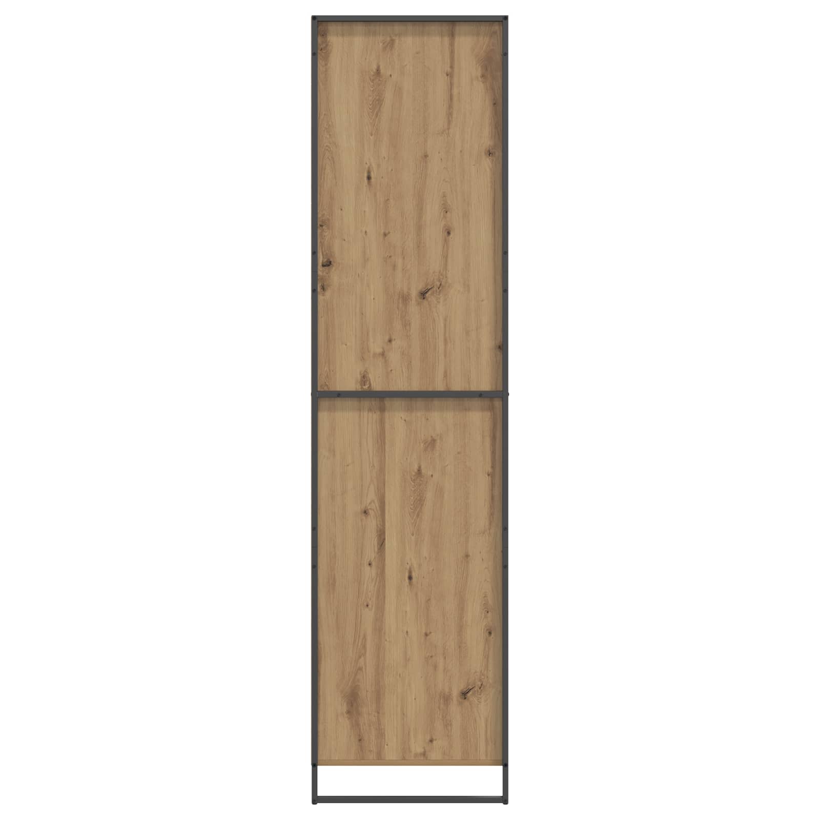 Warderobe met opslag 2 pcs Ambachtelijk eiken 50 x 50 x 200 cm