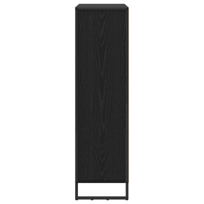 Boekenkast 2 pcs Zwart Eiken 99,5 x 30 x 108,5 cm Bewerkt hout