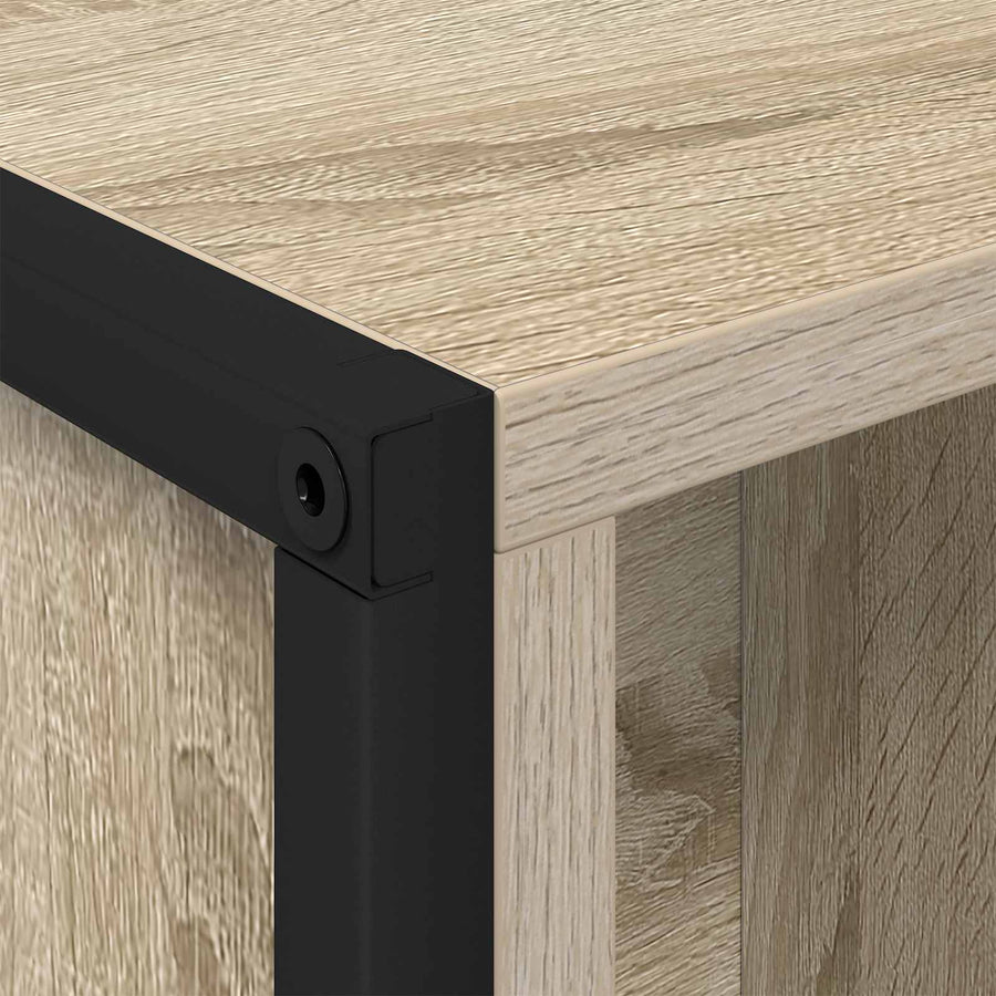Boekenkast 2 pcs Sonoma 99,5 x 30 x 108,5 cm Bewerkt hout