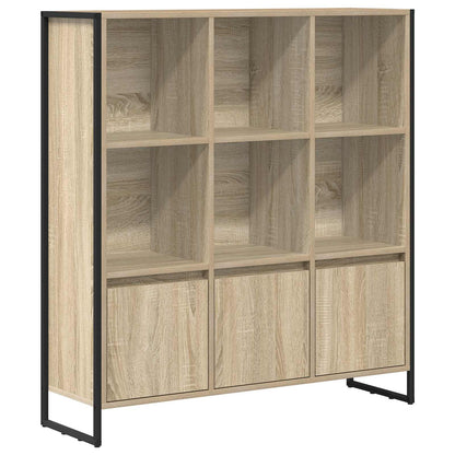 Boekenkast 2 pcs Sonoma 99,5 x 30 x 108,5 cm Bewerkt hout