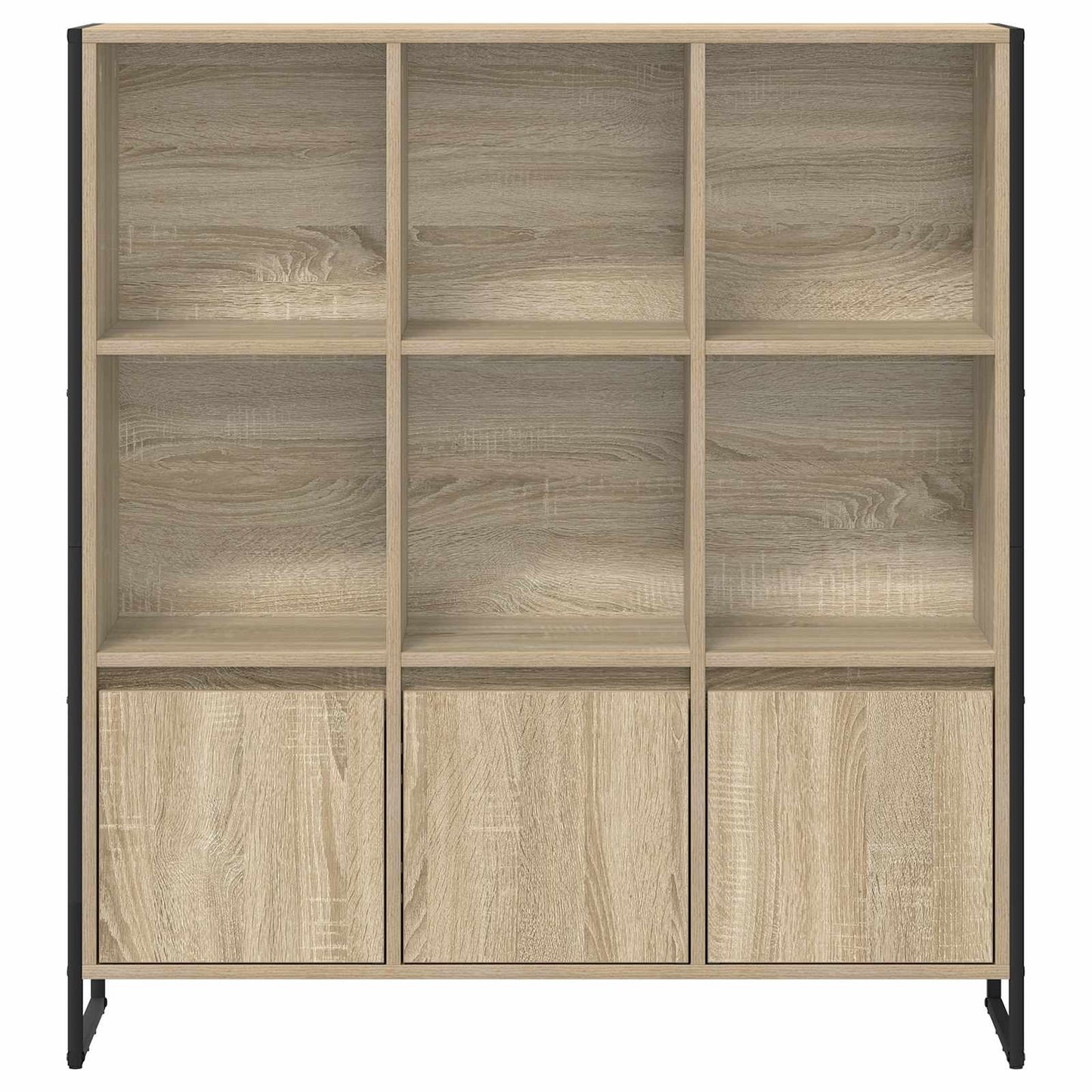 Boekenkast 2 pcs Sonoma 99,5 x 30 x 108,5 cm Bewerkt hout