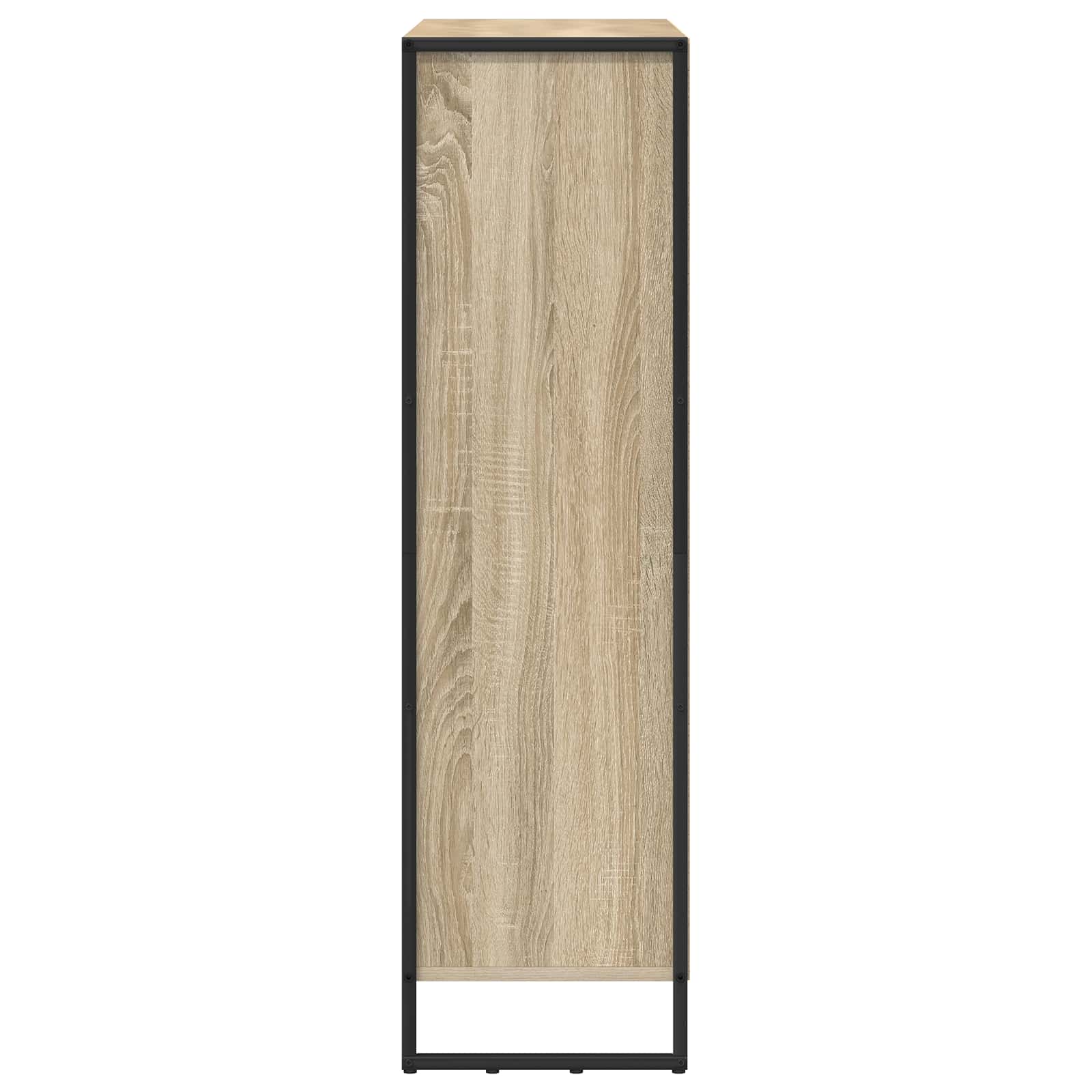 Boekenkast 2 pcs Sonoma 99,5 x 30 x 108,5 cm Bewerkt hout