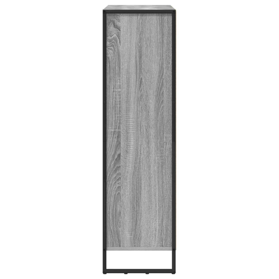 Boekenkast 2 pcs Grijs Sonoma 99,5 x 30 x 108,5 cm Bewerkt hout