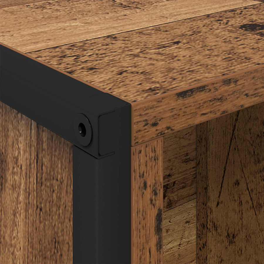 Boekenkast 2 pcs Oud Hout 99,5 x 30 x 108,5 cm Bewerkt hout