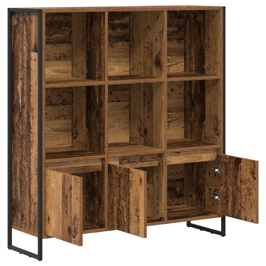 Boekenkast 2 pcs Oud Hout 99,5 x 30 x 108,5 cm Bewerkt hout