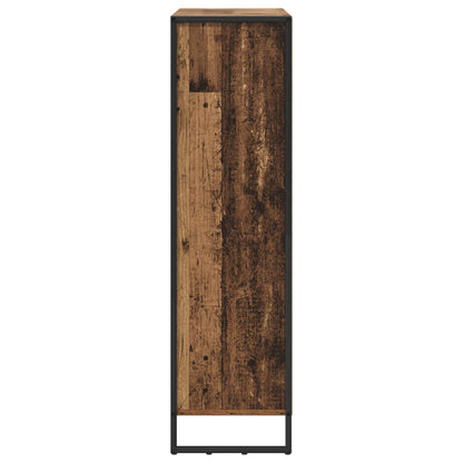 Boekenkast 2 pcs Oud Hout 99,5 x 30 x 108,5 cm Bewerkt hout