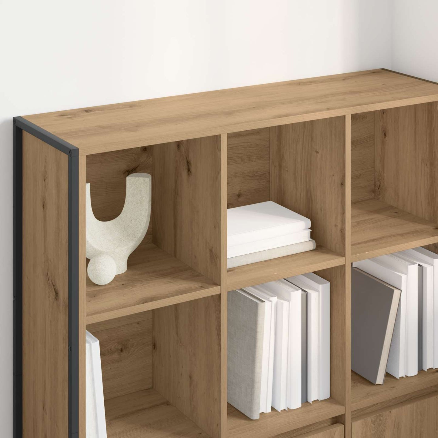 Boekenkast 2 pcs Ambachtelijk eiken 99,5 x 30 x 108,5 cm