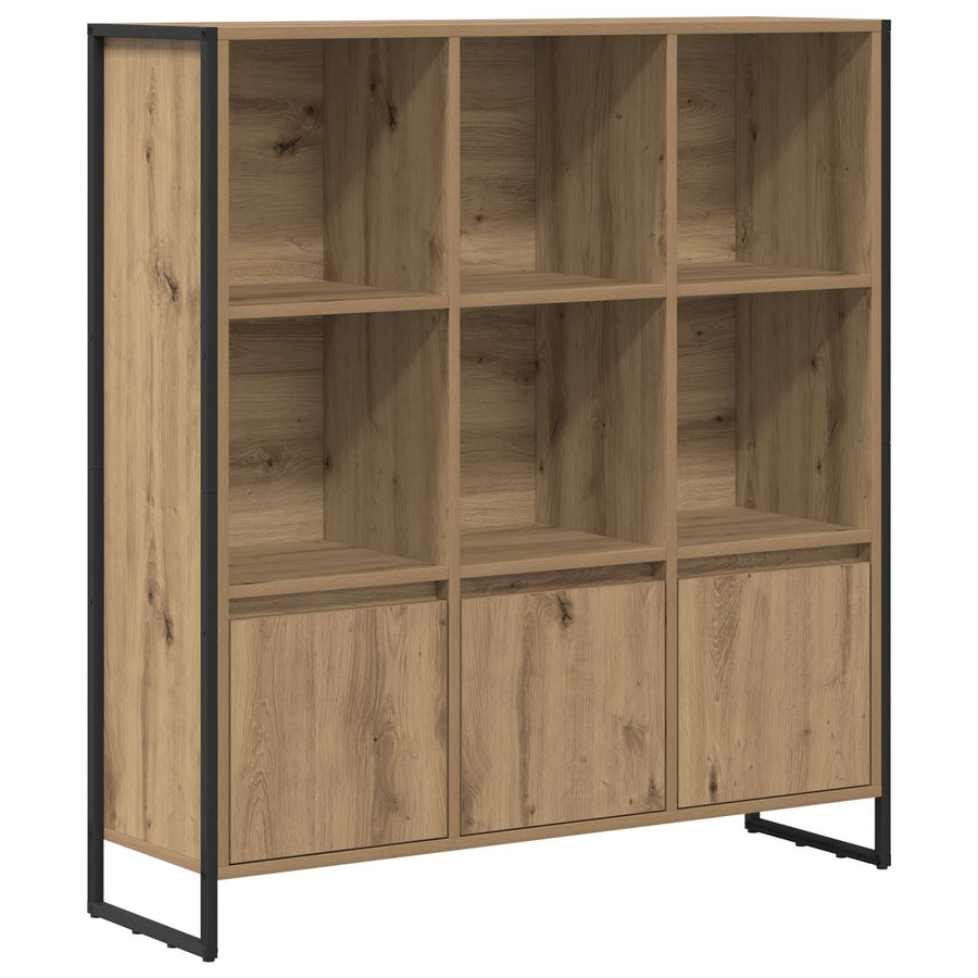 Boekenkast 2 pcs Ambachtelijk eiken 99,5 x 30 x 108,5 cm