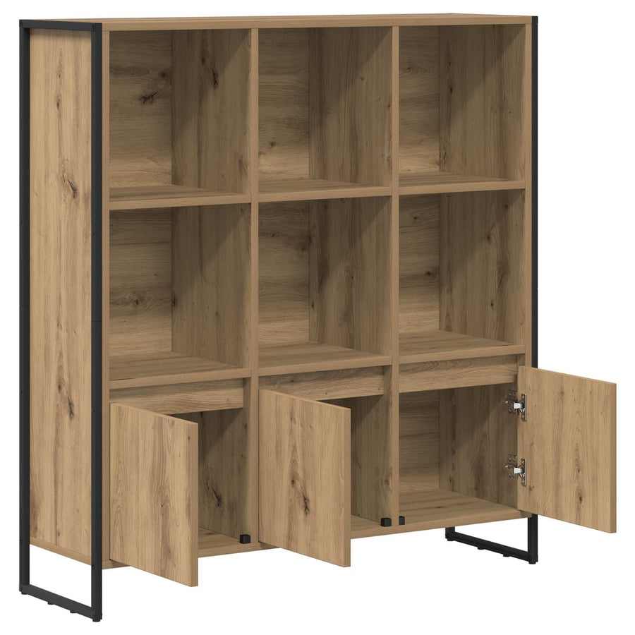 Boekenkast 2 pcs Ambachtelijk eiken 99,5 x 30 x 108,5 cm