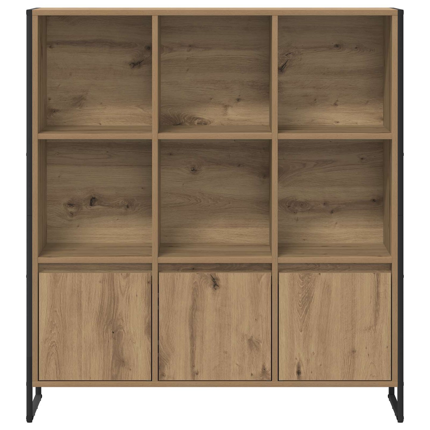 Boekenkast 2 pcs Ambachtelijk eiken 99,5 x 30 x 108,5 cm