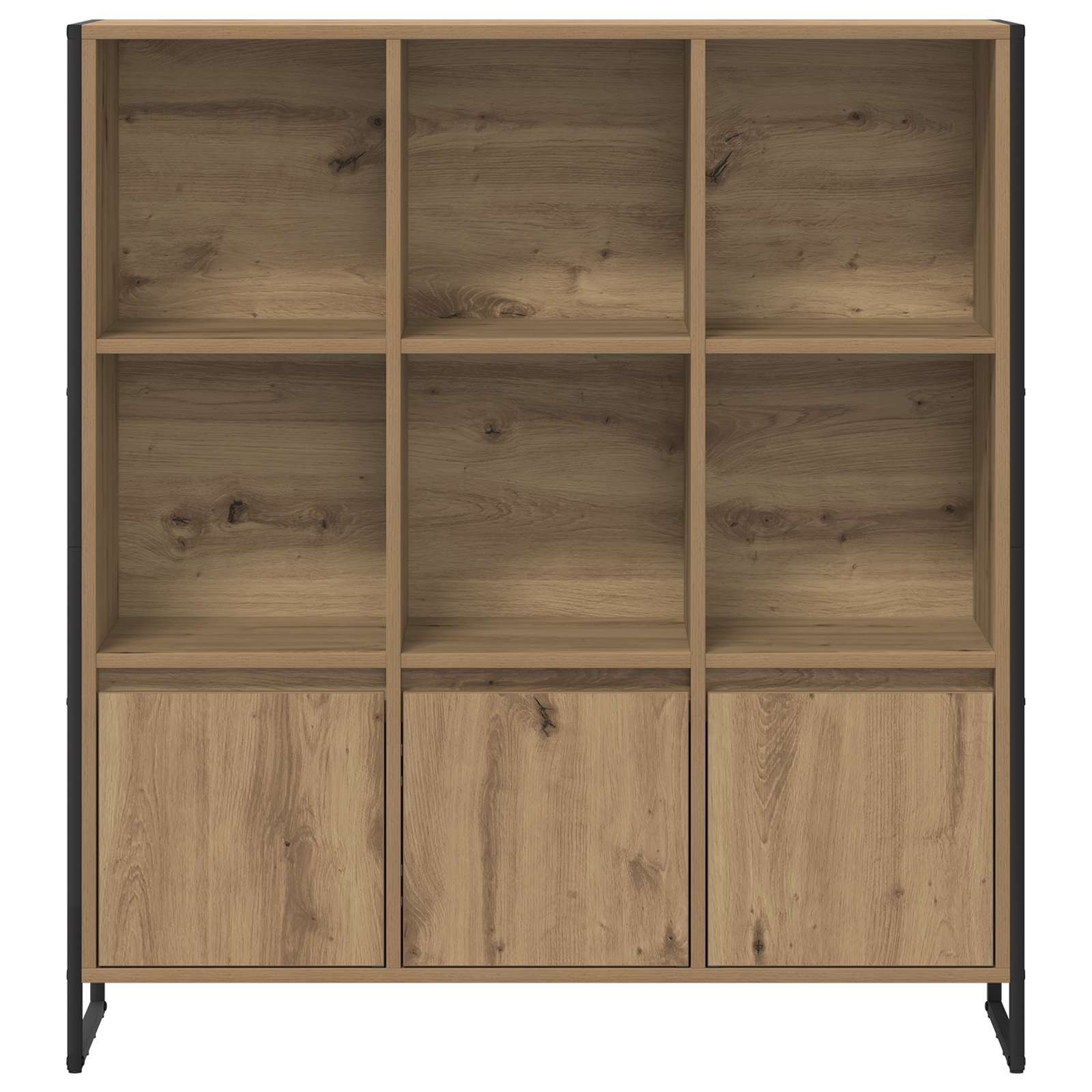 Boekenkast 2 pcs Ambachtelijk eiken 99,5 x 30 x 108,5 cm