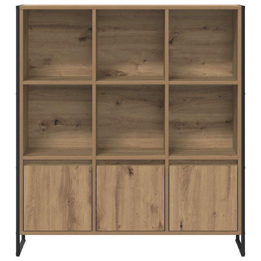 Boekenkast 2 pcs Ambachtelijk eiken 99,5 x 30 x 108,5 cm