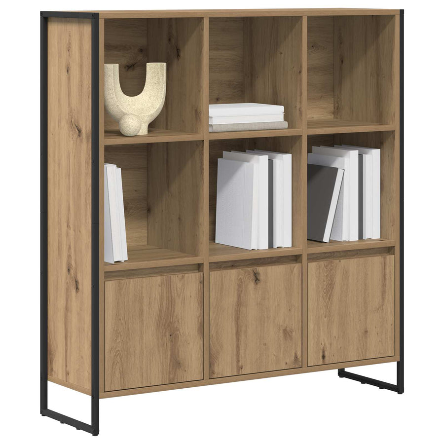 Boekenkast 2 pcs Ambachtelijk eiken 99,5 x 30 x 108,5 cm