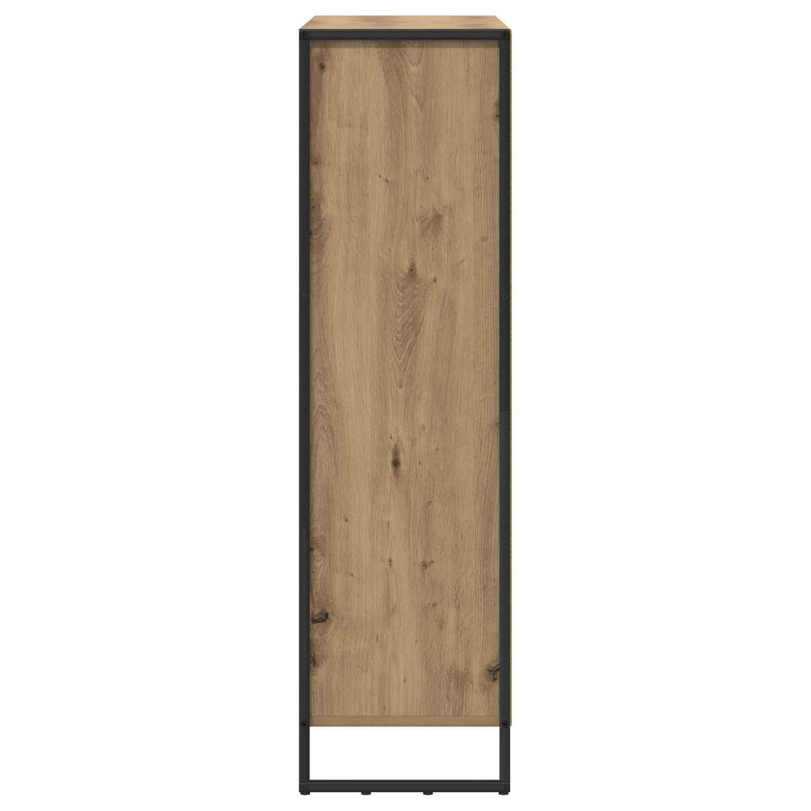 Boekenkast 2 pcs Ambachtelijk eiken 99,5 x 30 x 108,5 cm