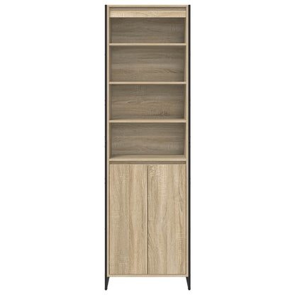 Hoge Kasten 2 pcs Sonoma 60 x 36 x 300 cm Bewerkt hout